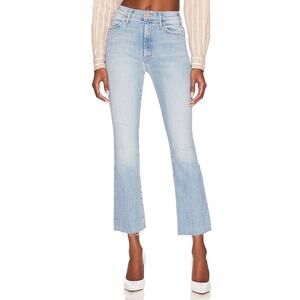 Mother The Hustler Ankle Fray Jeans in Crossroads